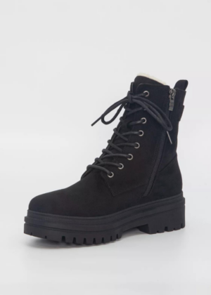 DUFFY kõrvalt lukuga ja seest soojema karvaga mustad naiste poolsaapad-KOHE LAOS VIIMASED JÄÄNUD - Image 2