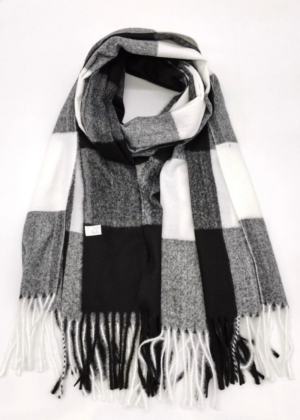 Soe mitmevärviline musta halliga sügis-talvine sall -UUDIS-KOHE LAOS