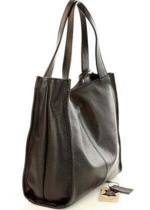 Marco Mazzini naturaalnahast must naiste käekott - Image 8