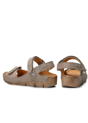 NAGABA NATURAALNAHAST naiste sandaalid beezid-KOHE LAOS viimased-SUPER HIND - Image 6