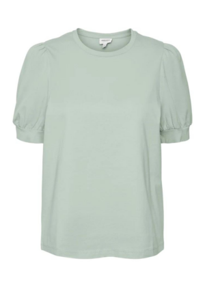 VERO MODA orgaanilisest puuvillast särk Kerry mündiroheline -KOHE LAOS - Image 3