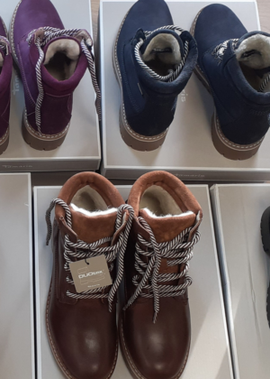 TAMARIS naturaalnahast sooja karvaga pruunid naiste poolsaapad-KOHE LAOS-HEA HIND - Image 8