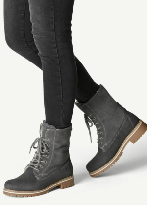 TAMARIS naturaalnahast  sooja lambavillase karvaga  hallid naiste tanksaapad-KOHE LAOS-SUPER HIND - Image 3