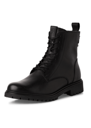 TAMARIS NATURAALNAHAST kõrvalt lukuga stiilsed mustad naiste tanksaapad-KOHE LAOS 38 ja 40(sobib ka numbrile 41)-HEA HIND - Image 4