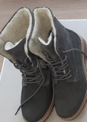 TAMARIS naturaalnahast  sooja lambavillase karvaga  hallid naiste tanksaapad-KOHE LAOS-SUPER HIND - Image 12