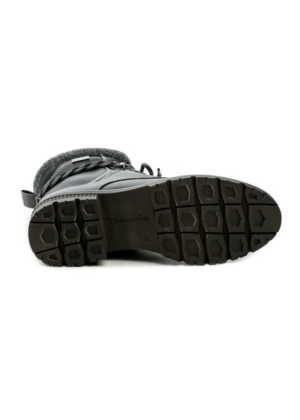 TAMARIS kõrvalt lukuga ja seest sooja karvaga mustad naiste poolsaapad-KOHE LAOS-SUPER HIND - Image 6