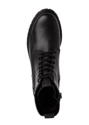 TAMARIS NATURAALNAHAST kõrvalt lukuga stiilsed mustad naiste tanksaapad-KOHE LAOS 38 ja 40(sobib ka numbrile 41)-HEA HIND - Image 5