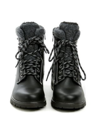 TAMARIS kõrvalt lukuga ja seest sooja karvaga mustad naiste poolsaapad-KOHE LAOS-SUPER HIND - Image 7