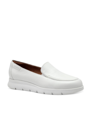 TAMARIS  NATURAALNAHAST valged naiste slip on vabaaja jalatsid-UUDIS-KOHE LAOS