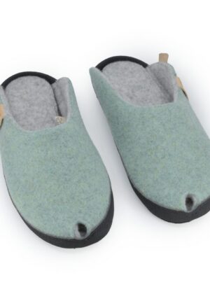 TOKU Brüssels Eesti käsitöö sussid helerohelised-KOHE LAOS - Image 3