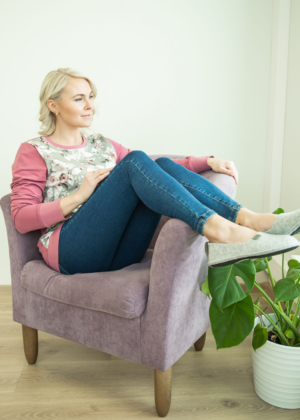 TOKU naturaalsest vildist ja kummitallaga sussid  hallid -KOHE LAOS - Image 2