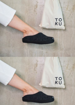 TOKU Brüssels Eesti käsitöö sussid tumehallid-tarneaeg 1-4 päeva - Image 6