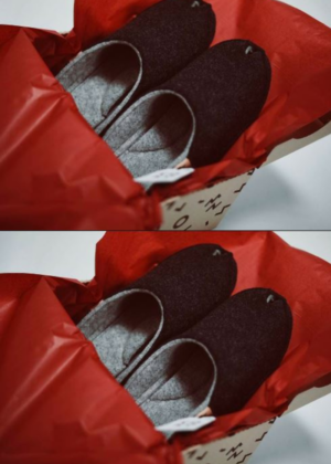 TOKU Brüssels Eesti käsitöö sussid tumehallid-tarneaeg 1-4 päeva - Image 4