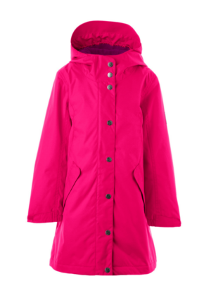 HUPPA fuksiaroosa tüdrukute vihma ja tuulekindel kevad-sügis parka 40 gr soojustusega-KOHE LAOS - Image 2