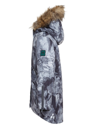 HUPPA tüdrukute talveparka Vivian NATURAALKARVAGA 200 gr soojustusega-KOHE LAOS VIIMANE 152 cm(11-13 aastasele) - Image 3