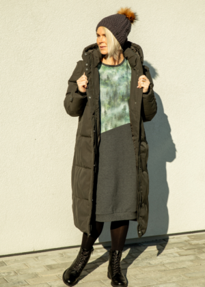 VERO MODA vesti ja mantlina kantav naiste talvemantel Margaret roheline-KOHE LAOS VIIMANE-SUPER HIND - Image 2