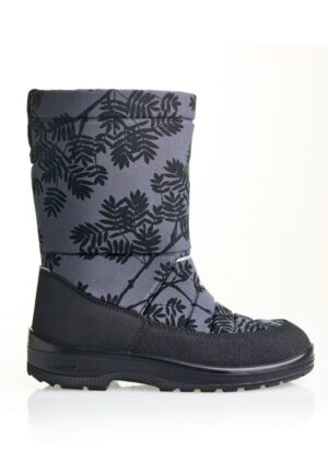 KUOMA naiste talvesaapad hallid pihlaka mustriga -sooja karvase sisevoodriga ja vett hülgavast materjalist-KOHE LAOS-KIIRE TARNE - Image 3