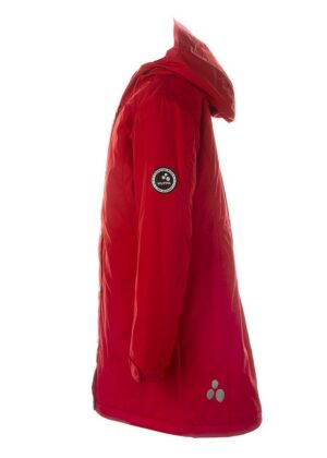 HUPPA punane tüdrukute vihma ja tuulekindel kevad-sügis parka 40 gr soojustusega-KOHE LAOS - Image 3