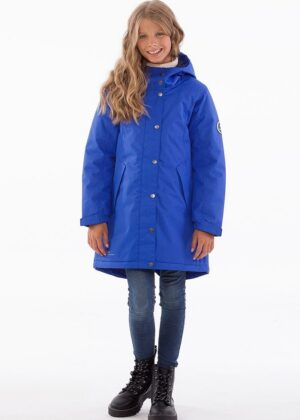 HUPPA tüdrukute sügis-talvine vihma ja tuulekindel parka(140 gr soojustusega) sinine-KOHE LAOS