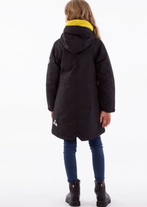 HUPPA tüdrukute sügis-talvine vihma ja tuulekindel (140 gr soojustusega) parka must-Tarneaeg 1-4 päeva - Image 2