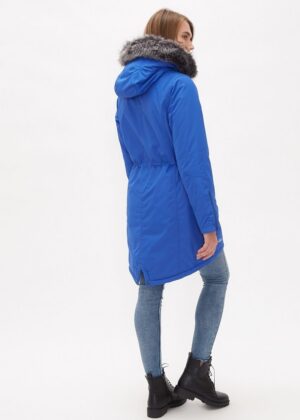 HUPPA vihma ja tuulekindel KUNSTKARVAGA soe naiste talveparka Vivian sinine-KOHE LAOS-SUPER HIND - Image 10