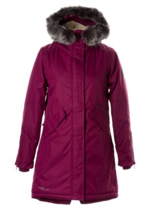 HUPPA  naiste talveparka Vivian bordoolilla KUNSTKARVAGA(200gr soojustusega)- KOHE LAOS-SUPER HIND - Image 4