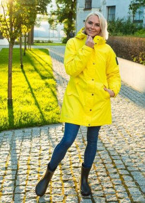 HUPPA  naiste ülemineku  parka kollane(140gr soojustusega)-KOHE LAOS
