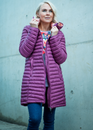 TUXER  poolpikk  naiste kevad-sügis jope sirelililla-KOHE LAOS VIIMASED M(38-40) suuruses-HEA HIND - Image 9