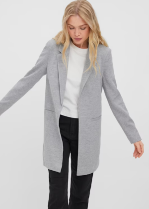 VERO MODA hall pehmest kangast pintsak-jakk Verina-kohe laos viimane M - Image 2