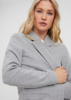 VERO MODA hall pehmest kangast pintsak-jakk Verina-kohe laos viimane M - Image 5