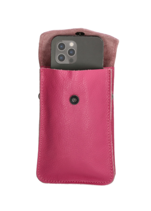 CHARM LONDON naturaalnahast mobiilikott fuksiaroosa-KOHE LAOS-KIIRE TARNE - Image 3