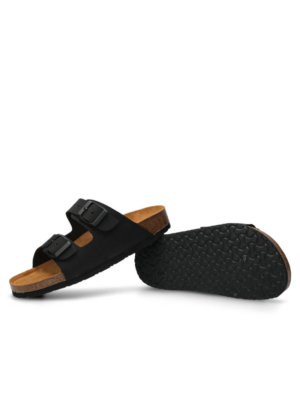 NAGABA Vegan nahast naiste suveplätud mustad-kohe laos suurused 38-HEA HIND-KIIRE TARNE - Image 3