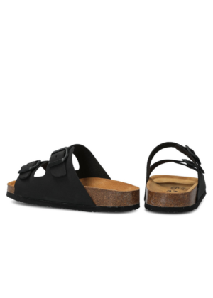 NAGABA Vegan nahast naiste suveplätud mustad-kohe laos suurused 38-HEA HIND-KIIRE TARNE - Image 4