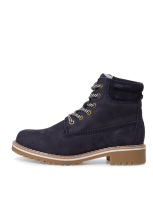 Tamaris naturaalnahast  sooja naturaalse lambavilla voodriga tumesinised naiste poolsaapad-kohe laos-super hind - Image 16