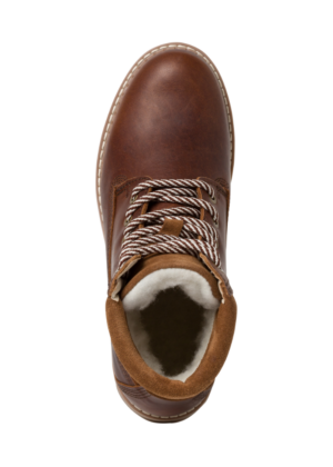 TAMARIS naturaalnahast sooja karvaga pruunid naiste poolsaapad-KOHE LAOS-HEA HIND - Image 5