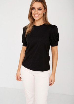 VERO MODA orgaanilisest puuvillast särk Kerry must -KOHE LAOS - Image 8