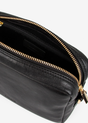 TREATS BAG naturaalnahast väiksem must naiste käekott Jasmin- KOHE LAOS - Image 7