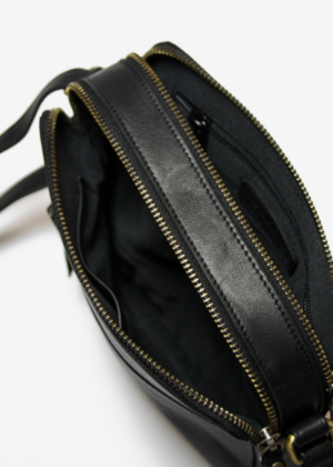 TREATS BAG naturaalnahast väiksem must naiste käekott Vilde UUDIS-KOHE LAOS - Image 3