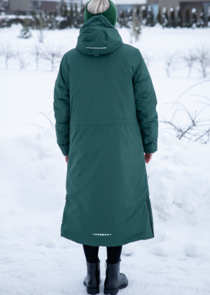 Huppa naiste talvemantel Eira roheline (300 gr soojustusega)-super hind - Image 9