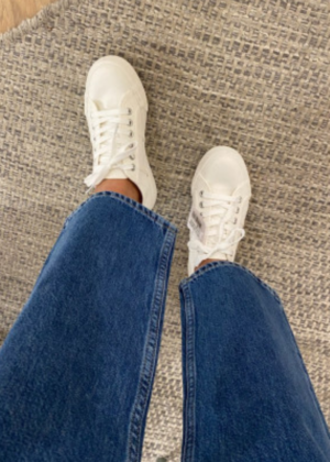 DUFFY valged paksema tallaga naiste vabaaja jalatsid-KOHE LAOS-SUPER HIND - Image 5