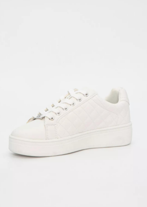 DUFFY valged tepitud mustriga naiste vabaaja jalatsid- KOHE LAOS VIIMASED - Image 4