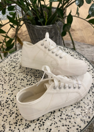 DUFFY valged paksema tallaga naiste vabaaja jalatsid-KOHE LAOS-SUPER HIND - Image 4