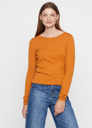 VERO MODA tume kollane  puuvillasest lõngast naiste dšemper Care-KOHE LAOS-HEA HIND-100% puuvill - Image 2