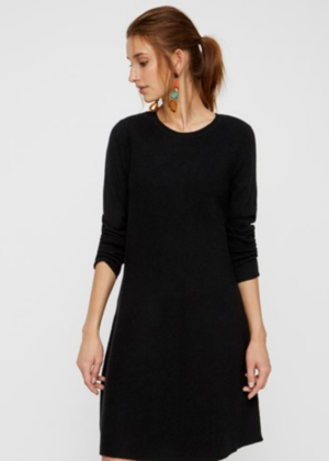 VERO MODA pikkade varrukatega naiste kampsun-kleit Nancy must-KOHE LAOS-SUPER HIND - Image 2