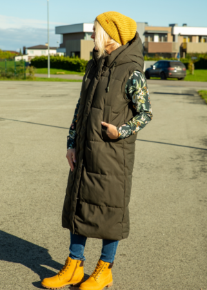 VERO MODA vesti ja mantlina kantav naiste talvemantel Margaret roheline-KOHE LAOS VIIMANE-SUPER HIND - Image 5