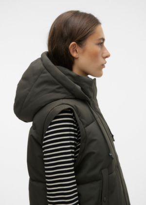 VERO MODA vesti ja mantlina kantav naiste talvemantel Margaret roheline-KOHE LAOS VIIMANE-SUPER HIND - Image 6