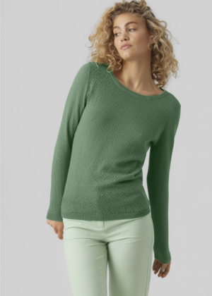 VERO MODA mahe roheline 100% PUUVILLASEST LÕNGAST naiste dšemper Care-KOHE LAOS-UUDIS - Image 1