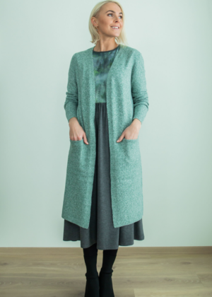 VERO MODA naiste kampsun Doffy roheline-KOHE LAOS-SUPER HIND-S-suurus sobib ka M-kandjale - Image 5