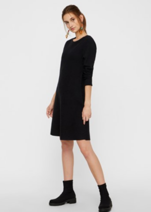 VERO MODA pikkade varrukatega naiste kampsun-kleit Nancy must-KOHE LAOS-SUPER HIND - Image 3