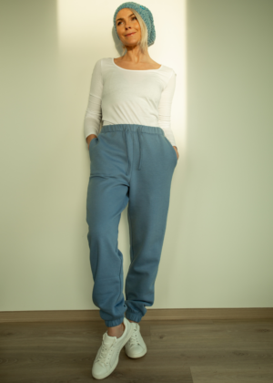 VERO MODA  naiste helesinised dressipüksid Bea-KOHE LAOS VIIMASED - Image 3